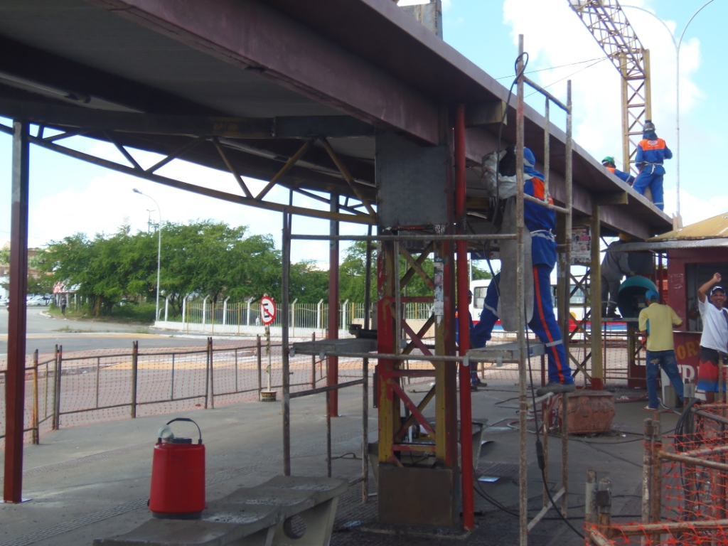 Iniciada a recuperação do Terminal da Zona Oeste - SMTT Aracaju